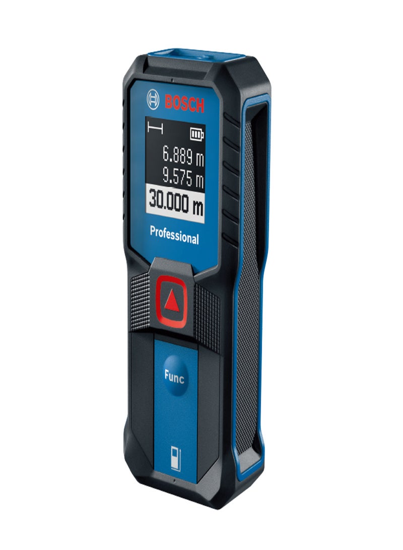 BOSCH GLM 30-23 Red Laser Distance Meter 30m ±1.5mm Accuracy IP54 Compact 2 Buttons ISO Certified - Image 2